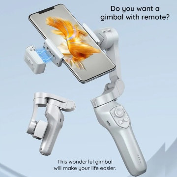 Gimbal pentru telefon cu Bluetooth si trepied Techsuit L7C Pro - Gri - Img 4