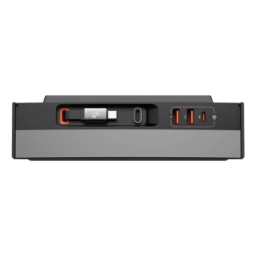 Hub Tesla 3/Y USB-C PD45W, 2xUSB, Type-C Baseus, B00051300111-00 - Negru - Img 5
