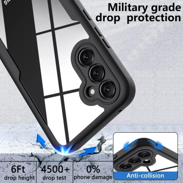 Husa 360° Samsung Galaxy S24 Techsuit ColorVerse - Roz - Img 3