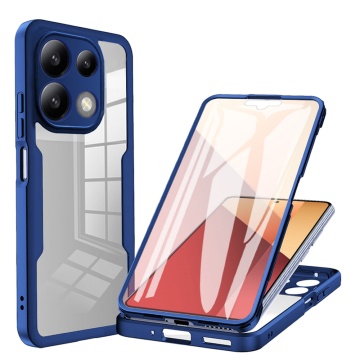 Husa 360° Xiaomi Redmi Note 13 5G Techsuit ColorVerse - Albastru - Img 1