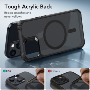 Husa Air Armor HaloLock - iPhone 15 Plus - Frosted Black - Img 5