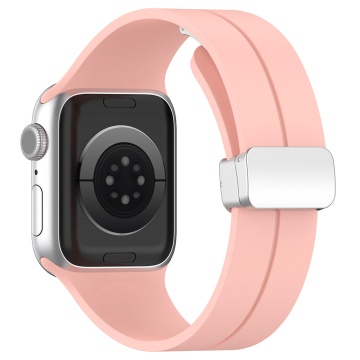 Husa Apple Watch 1/2/3/4/5/6/7/8/9/10/SE/SE 2 (38/40/41/42mm) Techsuit W011 - Roz - Img 1