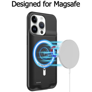 Husa cu baterie MagSafe iPhone 15 Plus Techsuit Power Pro, 8500mAh - Img 2