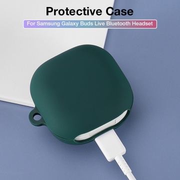 Husa Galaxy Buds Live Techsuit Silicone Case - Negru - Img 8