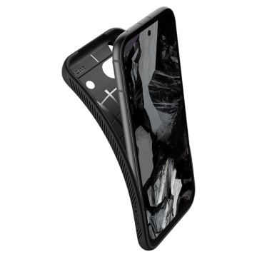 Husa Google Pixel 8a Pro Spigen Liquid Air - Negru Mat - Img 5