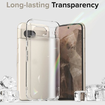 Husa Google Pixel 8A Ringke Fusion - Transparent Mat - Img 3
