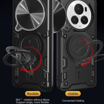 Husa Honor Magic6 Pro Techsuit CamGuard Pro - Negru - Img 3