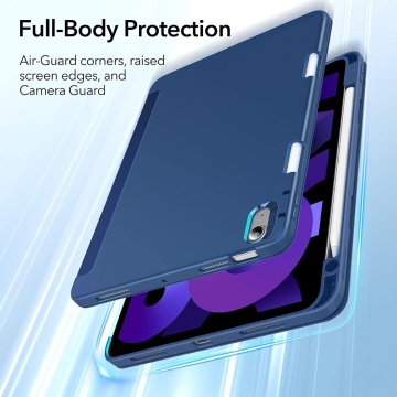 Husa iPad Air 11 (2024) ESR Rebound Pencil,- Albastru - Img 3