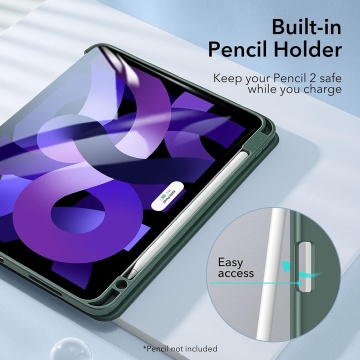 Husa iPad Air 11 (2024) ESR Rebound Pencil- Verde - Img 6