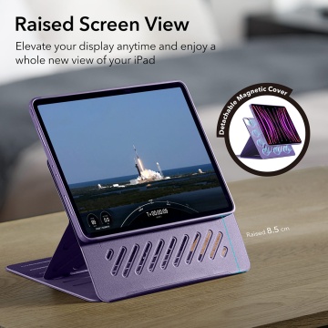 Husa iPad Pro 12.9" 2021 ESR Shift Magnetic - Violet - Img 6
