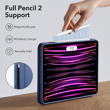 Husa iPad Pro 12.9 (2022) ESR Shift Magnetic - Albastru - Img 7