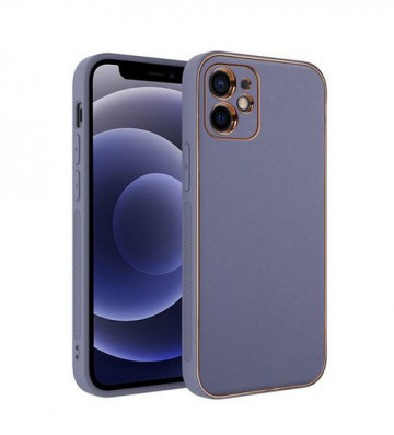 Husa Iphone 11 din piele ecologica Violet - Img 1