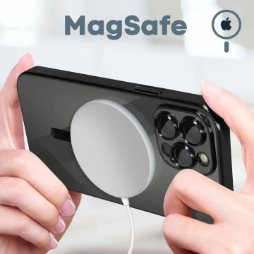 Husa Iphone 13 Pro Max MagSafe Black - Img 4