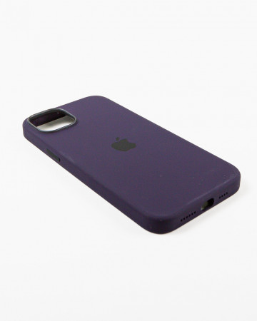 Husa Iphone 14 Plus din silicon Elderberry MagSafe - Img 4