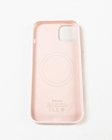 Husa Iphone 14 Plus din silicon Roz MagSafe - Img 5