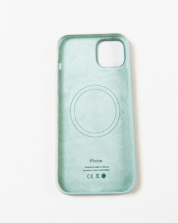 Husa Iphone 14 Plus din silicon Verde MagSafe - Img 5