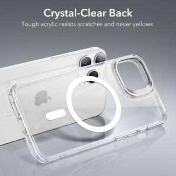 Husa Iphone 14 Pro MagSafe ESR - Classic Kickstand HaloLock ,Clear - Img 4