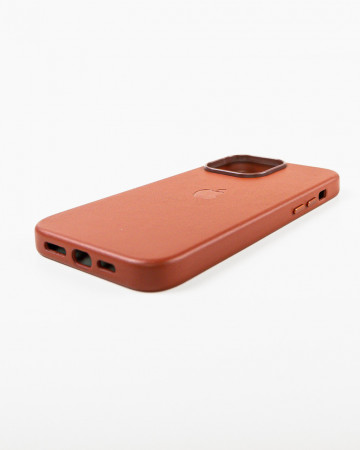 Husa Iphone 14 Pro Max din piele naturala Maro MagSafe - Img 2