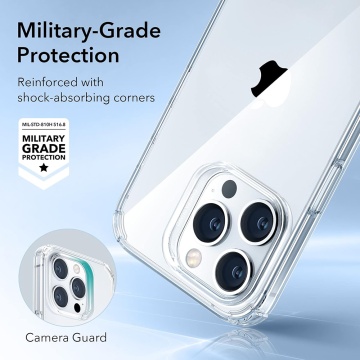 Husa iPhone 14 Pro Max ESR Krystec - Transparenta - Img 4