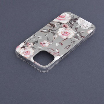 Husa Iphone 14 Pro Max Techsuit - Marble Series, Bloom of Ruth Gray - Img 3