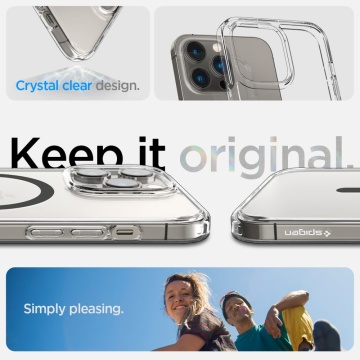 Husa Iphone 14 Pro Spigen - Ultra Hybrid MagSafe, Graphite - Img 7