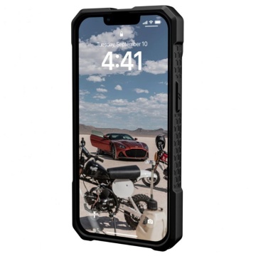 Husa iPhone 14 UAG Monarch Pro MagSafe, Carbon Fiber - Img 3