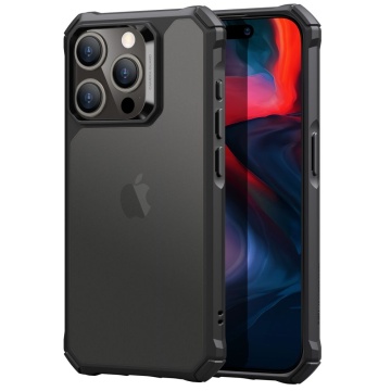 Husa iPhone 15 Pro- Clear Black - Img 1