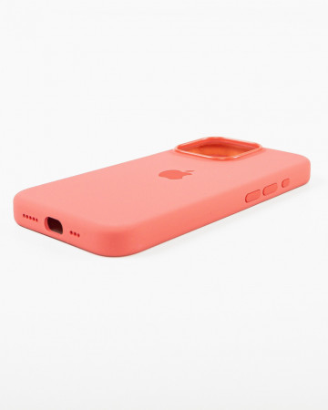 Husa Iphone 15 Pro din silicon Rosie MagSafe - Img 3