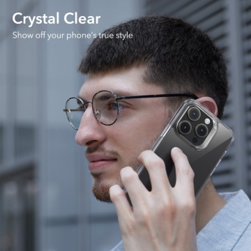 Husa iPhone 15 Pro ESR Ice Shield - Transparenta - Img 4