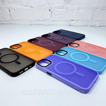 Husa Iphone 15 Pro Matte MagSafe Mov - Img 3