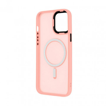 Husa Iphone 15 Pro Max Matte MagSafe Roz - Img 3