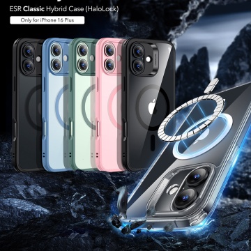Husa iPhone 16 Plus ESR Classic Hybrid HaloLock- Clear - Img 5