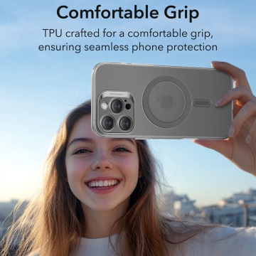 Husa iPhone 16 Pro ESR Zero HaloLock - Gri - Img 4