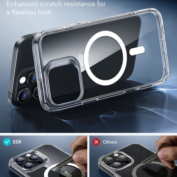Husa iPhone 16 Pro Max ESR Classic Hybrid HaloLock - Clear - Img 4