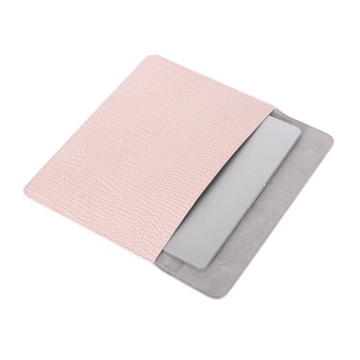 Husa laptop 15"-16" din piele CanvasArtisan, EL32-P01 - Bej - Img 3