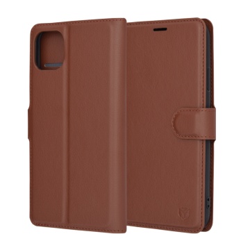 Husa Leather Folio - iPhone 11 Pro Max- Brown - Img 1