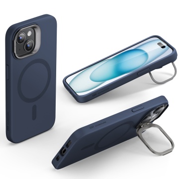 Husa MagSafe iPhone 15 Plus- Dark Blue - Img 5