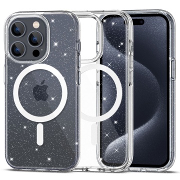 Husa MagSafe iPhone 15 Pro- Clear - Img 1
