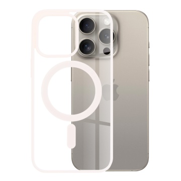 Husa MagSafe iPhone 15 Pro Max - Roz - Img 1
