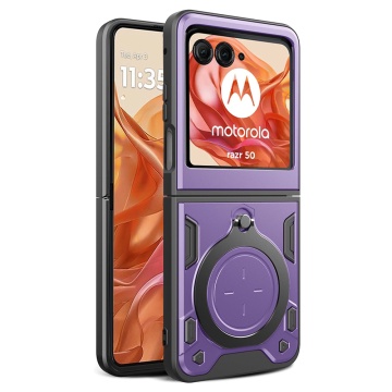 Husa Motorola Razr 50 Techsuit CamGuard Pro - Mov - Img 1