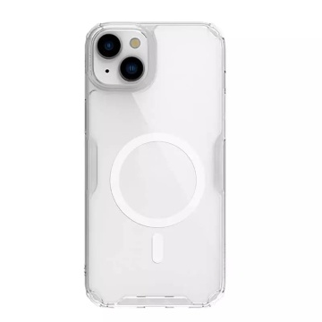 Husa Nature TPU MagSafe Case - iPhone 15 Plus - Transparent - Img 1