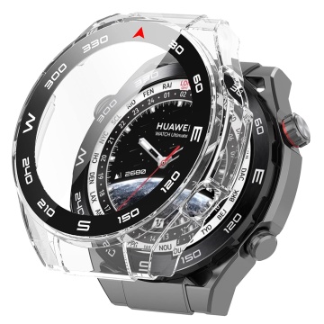 Husa pentru Huawei Watch Ultimate + Folie - Techsuit Defense360 Pro - Clear - Img 1