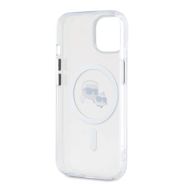 Husa pentru iPhone 15 - Karl Lagerfeld IML MagSafe (KLHMP15SHLSKCH) - Metal - Img 6