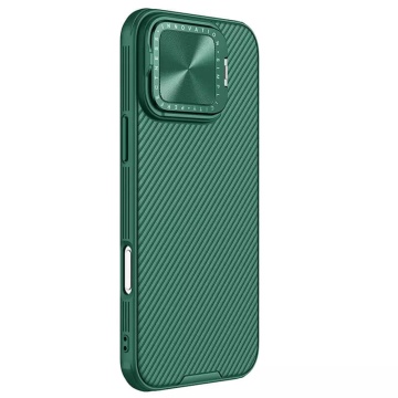 Husa pentru iPhone 16 Pro Max - Nillkin CamShield Prop Magnetic - Green - Img 4