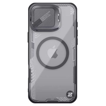 Husa pentru iPhone 16 Pro - Nillkin Iceblade Prop Magnetic (without Camera Cutout) - Black - Img 3