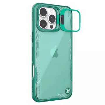 Husa pentru iPhone 16 Pro - Nillkin Iceblade Prop (without Camera Cutout) - Green - Img 1