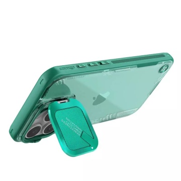 Husa pentru iPhone 16 Pro - Nillkin Iceblade Prop (without Camera Cutout) - Green - Img 2