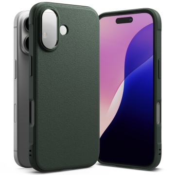Husa pentru iPhone 16 - Ringke Onyx - Dark Green - Img 4