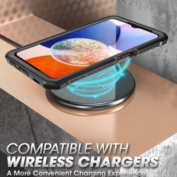 Husa Samsung Galaxy A14 4G Supcase Unicorn Beetle Pro - Negru - Img 4