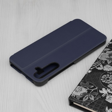 Husa Samsung Galaxy A16 4G Eco Leather View flip tip carte - Albastru - Img 2